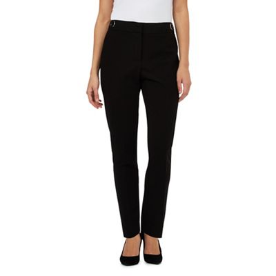 Principles Petite by Ben de Lisi Black tapered trousers